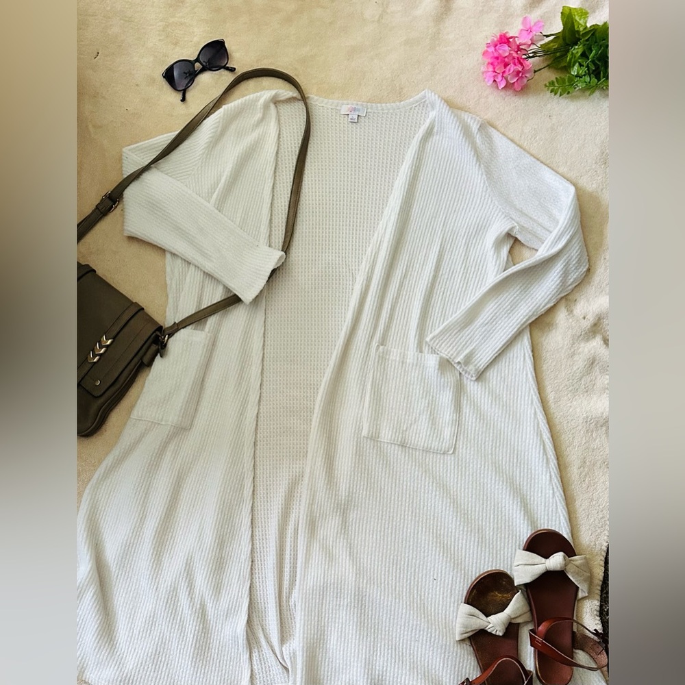 LulaRoe Sarah cardigan L NWOT
